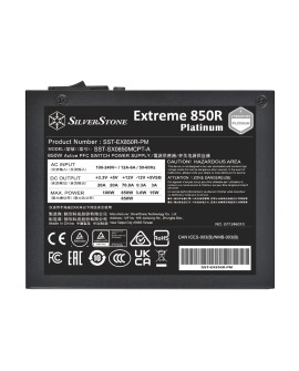 Silverstone SST-EX850R-PM moduł zasilaczy 850 W 20-pin ATX SFX Czarny