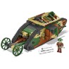 COBI 2993 Historical Collection Great War Brytyjski czołg Mark I Male no C.19 878 klocków