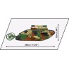 COBI 2993 Historical Collection Great War Brytyjski czołg Mark I Male no C.19 878 klocków