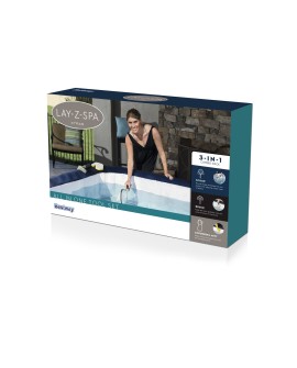 Bestway 60310 akcesorium do wanny z hydromasażem / spa Zestaw do czyszczenia Szary, Biały, Żółty