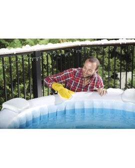 Bestway 60310 akcesorium do wanny z hydromasażem / spa Zestaw do czyszczenia Szary, Biały, Żółty