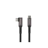GENESIS NVC-2219 kabel USB USB 3.2 Gen 2 (3.1 Gen 2) 5 m USB C Czarny, Szary