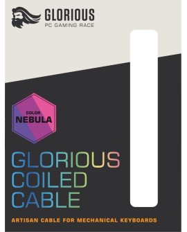 Glorious PC Gaming Race Coiled Fioletowy 1,37 m