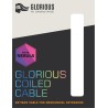 Glorious PC Gaming Race Coiled Fioletowy 1,37 m