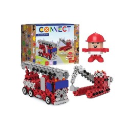 TREFL klocki Connect Straż...