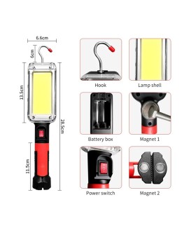 MACLEAN LAMPA WARSZTATOWA COB 700LM MCE307