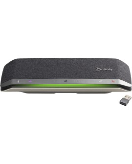 POLY Zestaw głośnomówiący Sync 40+ USB-A USB-C z certyfikatem Microsoft Teams + adapter USB-A BT700