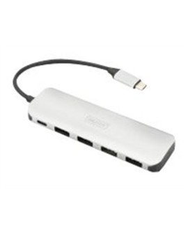 Digitus 4-portowy hub USB Type-C™ (USB 3.0) + PD