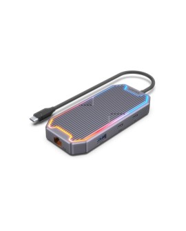 UNITEK HUB USB-C, HDMI 2.0, RJ45, 3,5MM, PD 100W
