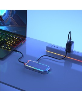 UNITEK HUB USB-C, HDMI 2.0, RJ45, 3,5MM, PD 100W