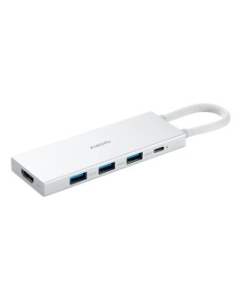 Xiaomi XMDS05YM huby i koncentratory USB 3.2 Gen 1 (3.1 Gen 1) Type-A + Type-C Biały