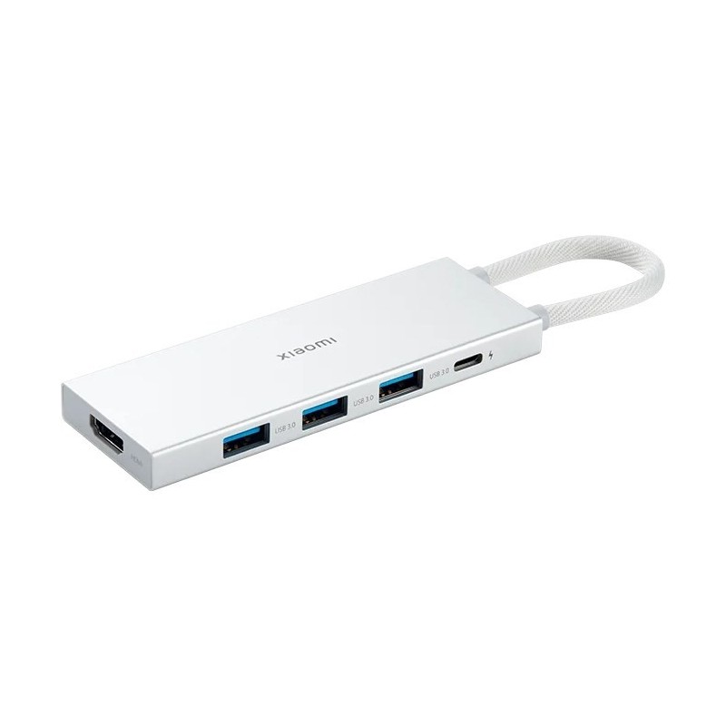 Xiaomi XMDS05YM huby i koncentratory USB 3.2 Gen 1 (3.1 Gen 1) Type-A + Type-C Biały