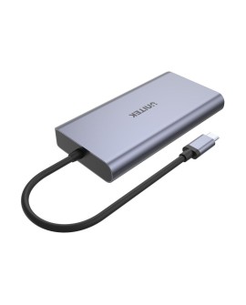 UNITEK HUB USB-C 2X USB 3.1, HDMI, DP, RJ45, SD