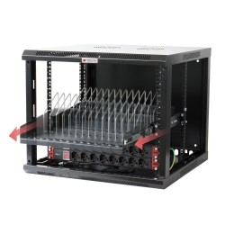 Techly I-CABINET-TRAY14BK...