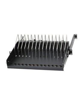 Techly I-CABINET-TRAY14BK części do stojaków Półka do stojaka