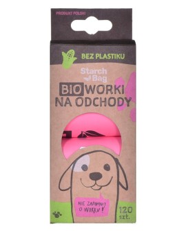 STARCH BAG - bioworki na odchody - 8 x 15 szt.