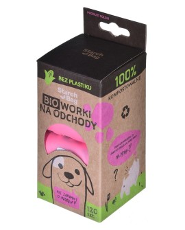 STARCH BAG - bioworki na odchody - 8 x 15 szt.
