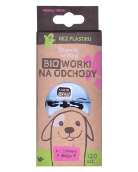 STARCH BAG - bioworki na odchody - 8 x 15 szt.