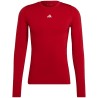 Koszulka męska adidas Techfit Aeroready Long Sleeve Tee czerwona HP0639 XL