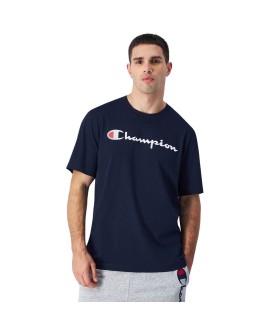 Koszulka męska Champion SS Tee granatowa 220256 BS501 2XL