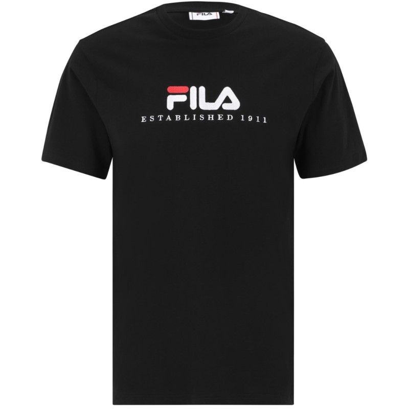 Koszulka męska Fila Bedburg czarna FAU0147 80010 2XL