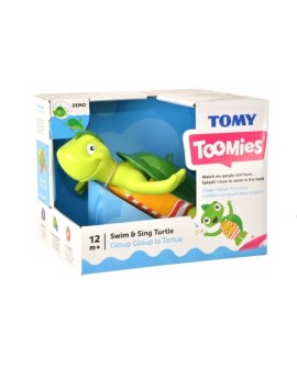 Tomy Toomies Swim n Sing Turtle Zwierzątko do kąpieli Wielobarwny