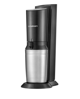 SodaStream Crystal 3.0 Metal, Stal nierdzewna Czarny