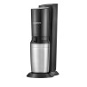 SodaStream Crystal 3.0 Metal, Stal nierdzewna Czarny