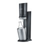 SodaStream Crystal 3.0 Metal, Stal nierdzewna Czarny