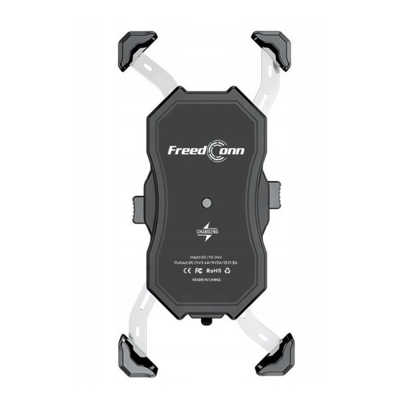 Uchwyt na telefon i ładowarka indukcyjna FreedConn MC1W 15W + USB