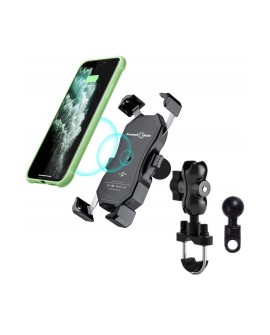 Uchwyt na telefon i ładowarka indukcyjna FreedConn MC1W 15W + USB
