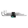 Wera 950/9 Hex-Plus 1 Zestaw kluczy imbusowych w kształcie litery L Metryczny 9 szt.