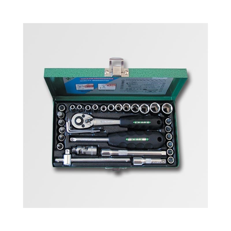 HONITON ZESTAW KLUCZY 33el. 1/4"