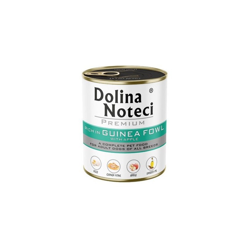 DOLINA NOTECI BOGATA W perliczkę z jabłkiem 800g