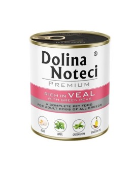 DOLINA NOTECI BOGATA W cielęcinę z groszkiem 800g