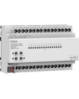 GIRA aktor przekaźnikowy/żaluzjowy 16x/8x 16 A standard KNX ONE 502800