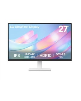 LG 27US500-W monitor komputerowy 68,6 cm (27") 3840 x 2160 px 4K Ultra HD LCD Biały