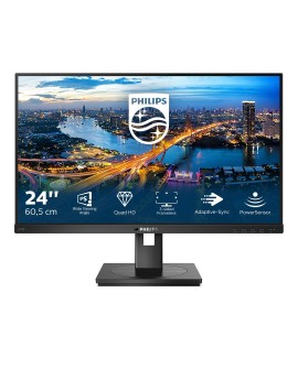 MONITOR PHILIPS LED 23,8" 245B1/00 60.5cm 2560x1440 Quad HD Czarny