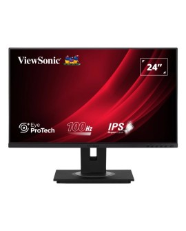 Viewsonic VG Series VG2448a monitor komputerowy 61 cm (24") 1920 x 1080 px Full HD LED Czarny