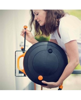 Fiskars 1020448 uchwyt do węża ogrodowego Metal Czarny