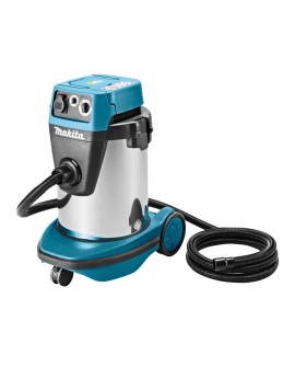 Makita VC3210LX1 odkurzacz Niebieski, Srebrny