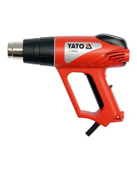 Yato YT-82288 opalarka Pistolet na gorące powietrze 500 l/min 550 °C 2000 W Czarny, Czerwony