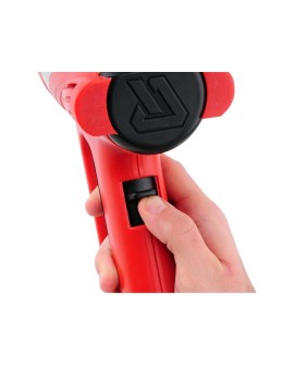 Yato YT-82288 opalarka Pistolet na gorące powietrze 500 l/min 550 °C 2000 W Czarny, Czerwony