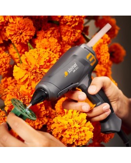 STEINEL Gluematic 3011 Koffer Klebepistole Pistolet na gorący klej Szary, Pomarańczowy 45 W