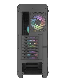 Obudowa NATEC Genesis Irid 505 ARGB NPC-1518 (ATX. Micro ATX. Mini ITX kolor czarny)