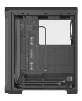 Obudowa NATEC Genesis Irid 505 ARGB NPC-1518 (ATX. Micro ATX. Mini ITX kolor czarny)