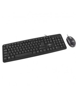 Zestaw klawiatura + mysz TITANUM TK106 (USB 2.0 (US) kolor czarny optyczna)