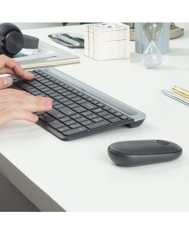 Wireless Keyboard and Mouse Combo MK470 GRAPHITE