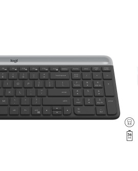 Wireless Keyboard and Mouse Combo MK470 GRAPHITE