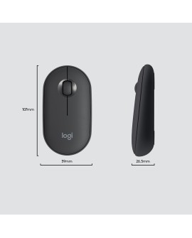 Wireless Keyboard and Mouse Combo MK470 GRAPHITE